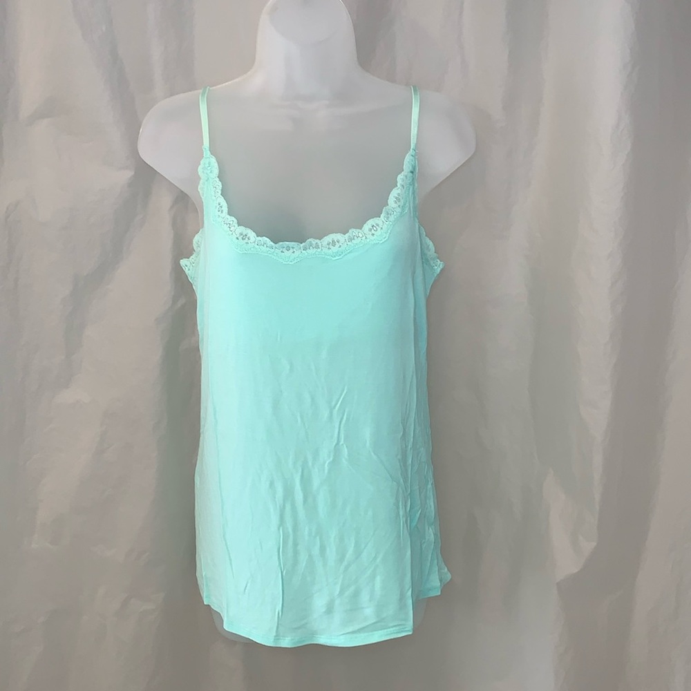 LARGE AQUA PJ SALVAGE CAMI